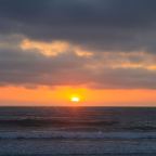 Sunset at Torrey Pines Beach