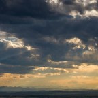 Sunset over the Rocky’s